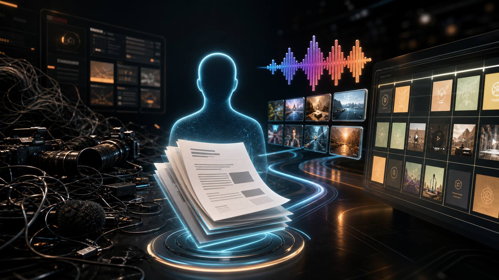 Editorial image: Building a faceless UGC brand: the exact AI tool workflow for 2026