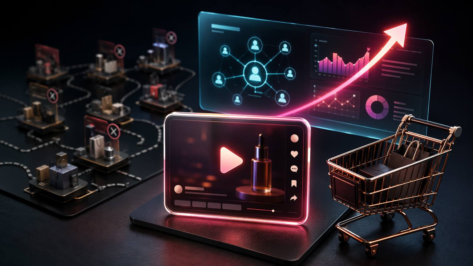 Editorial image: TikTok Shop product research in 2026: FastMoss vs Kalodata vs Minea